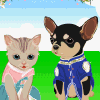 Play Pet Wedding Dress Up